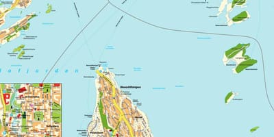 Осло, Норвегия на картата на света