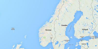 Карта норге, Норвегия